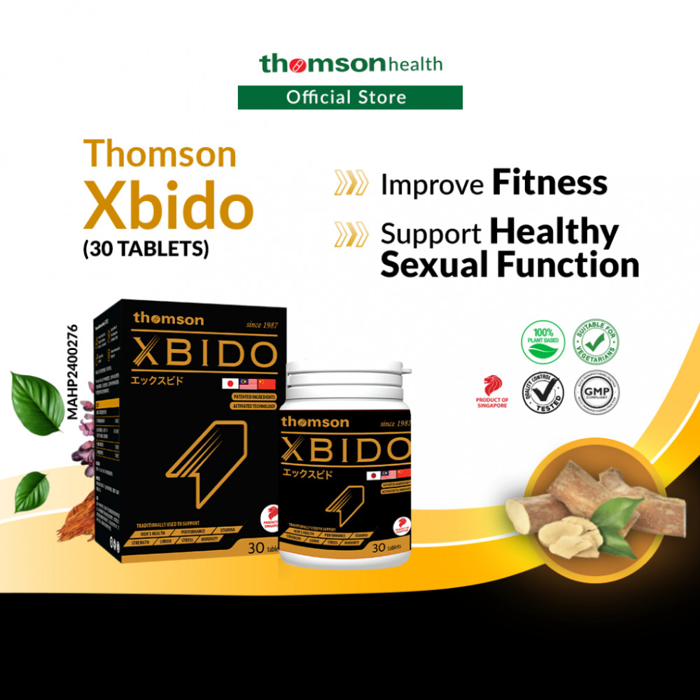 (30s) Thomson Health Xbido - Sports Performance and Vitality - SHORT EXPIRY (MAR'26)